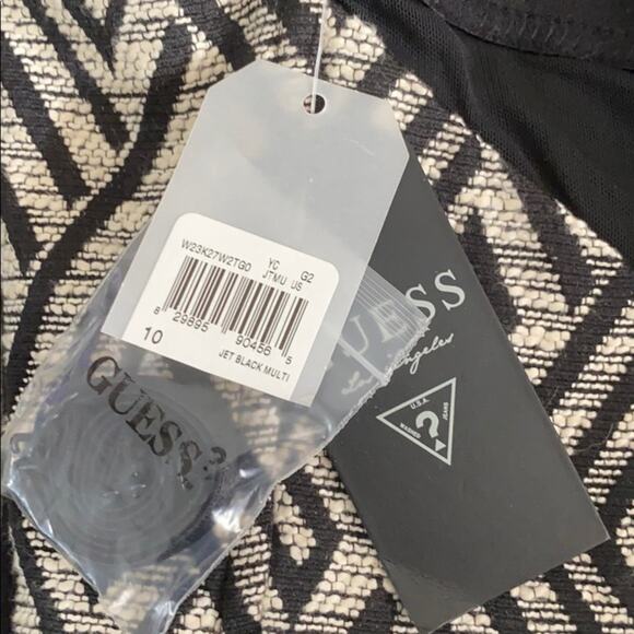 Guess Vixen Black Bandage Strapless dress - Picture 7 of 9